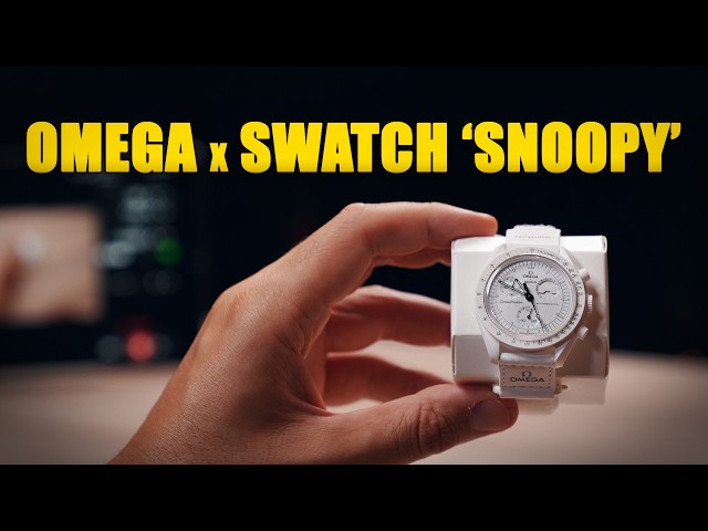 Omega x Swatch 'Snoopy Edition' Review - YouTube