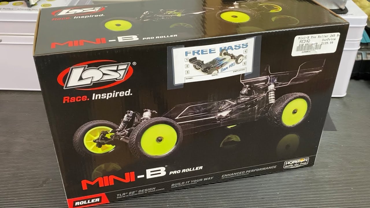 Losi Mini-B Pro Roller Unboxing and Overview! - YouTube