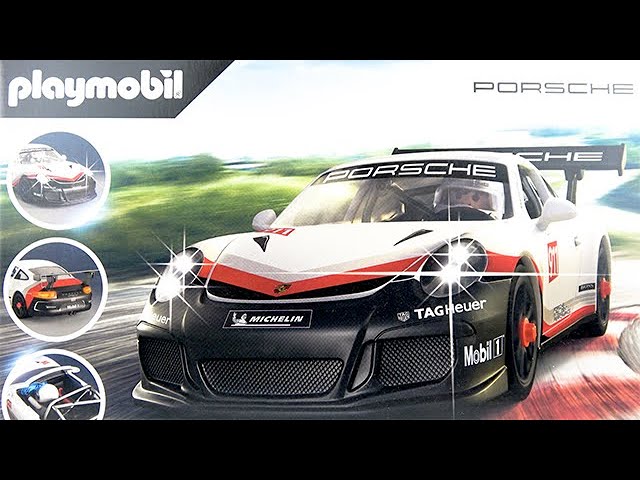 Assemble and open the Playmobil 