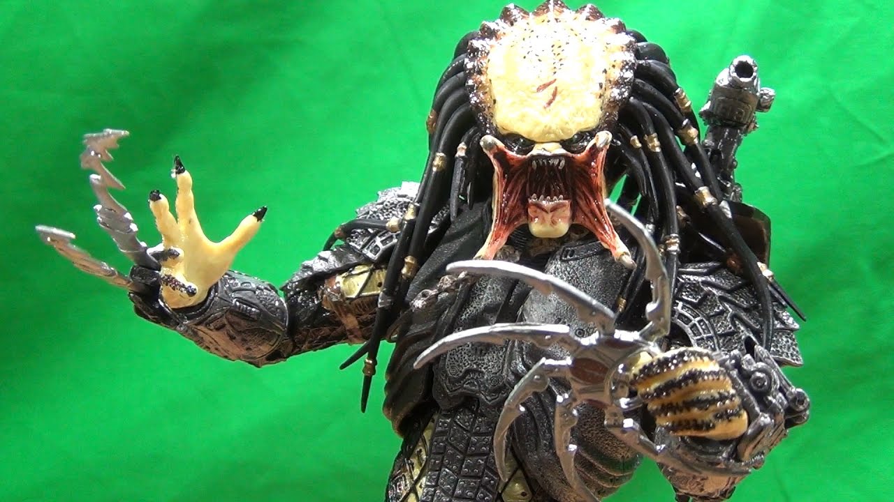 He's got the mask off! Scar Predator [NECA] Predator / 7-inch