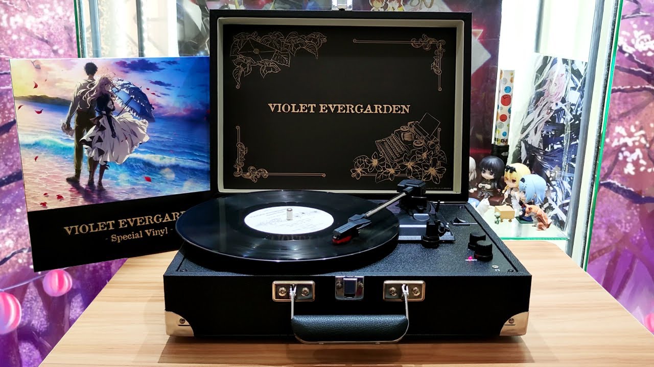 Violet Evergarden ONKYO Portable Turntable OCP-01 Collaboration