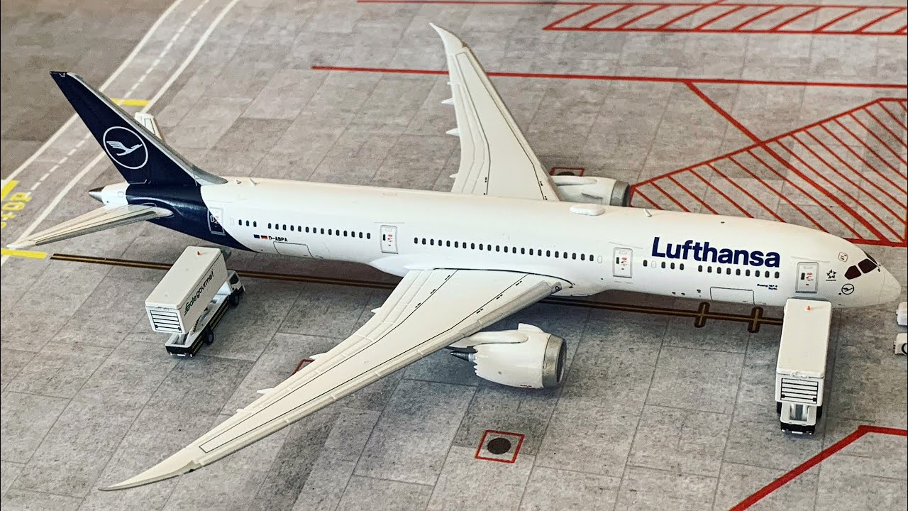 GLORIOUS LUFTY! Lufthansa • Boeing 787-9 • Gemini Jets 1:400