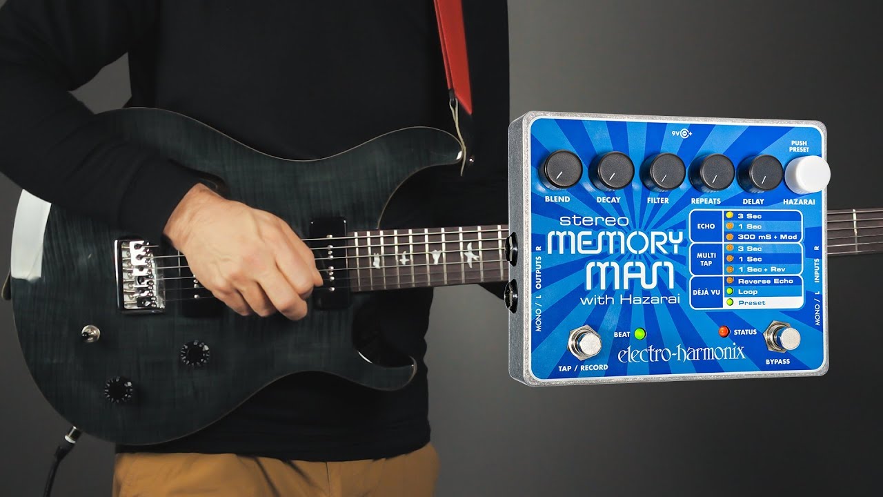 Stereo Memory Man with Hazarai | Frippertronics - YouTube