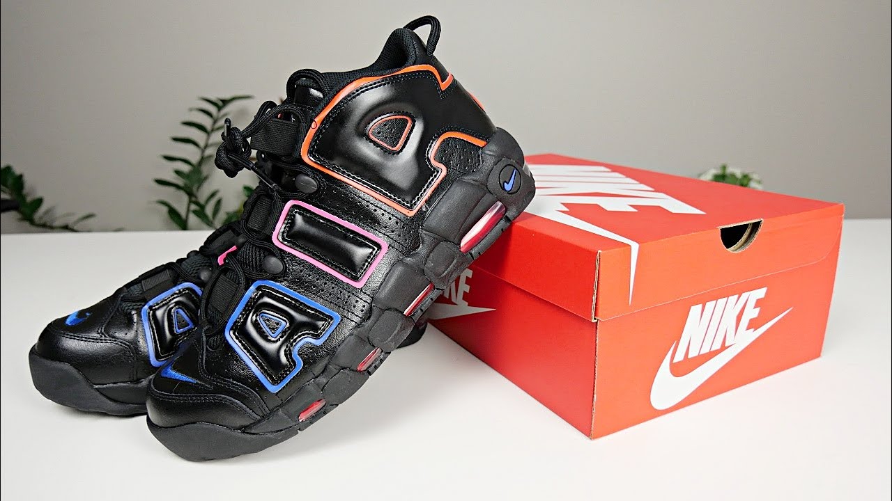 Unboxing/Reviewing The Nike Air More Uptempo 96 Black/Racer Blue
