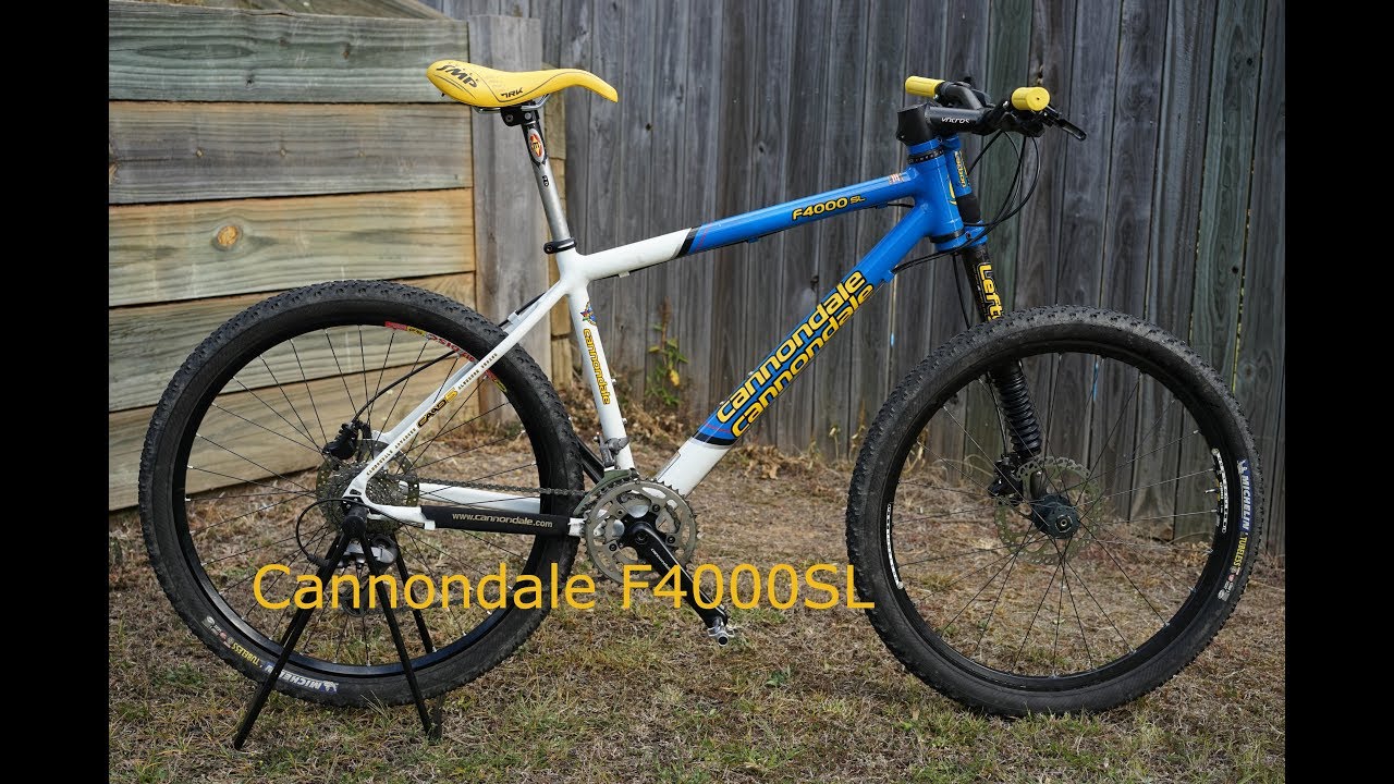 Super Rare! Cannondale F4000SL - YouTube