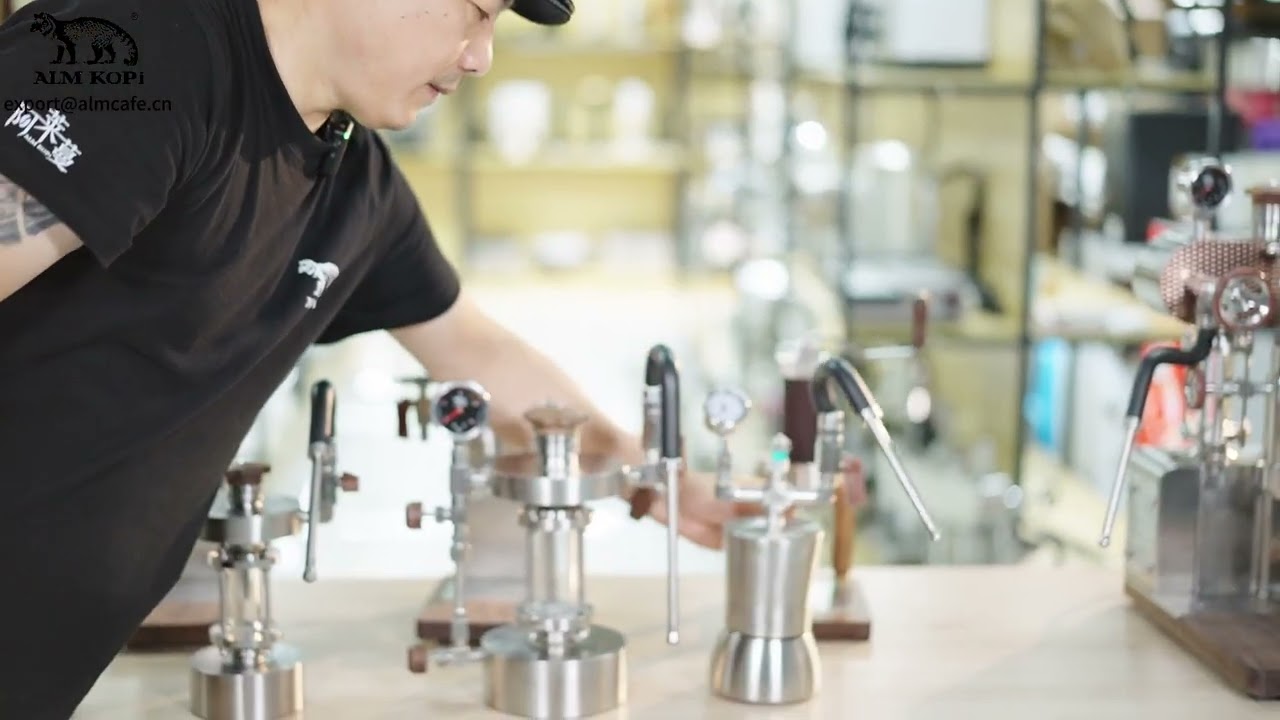 ALM KOPI 加得林Z1 steamer 直火式スチーマー - YouTube