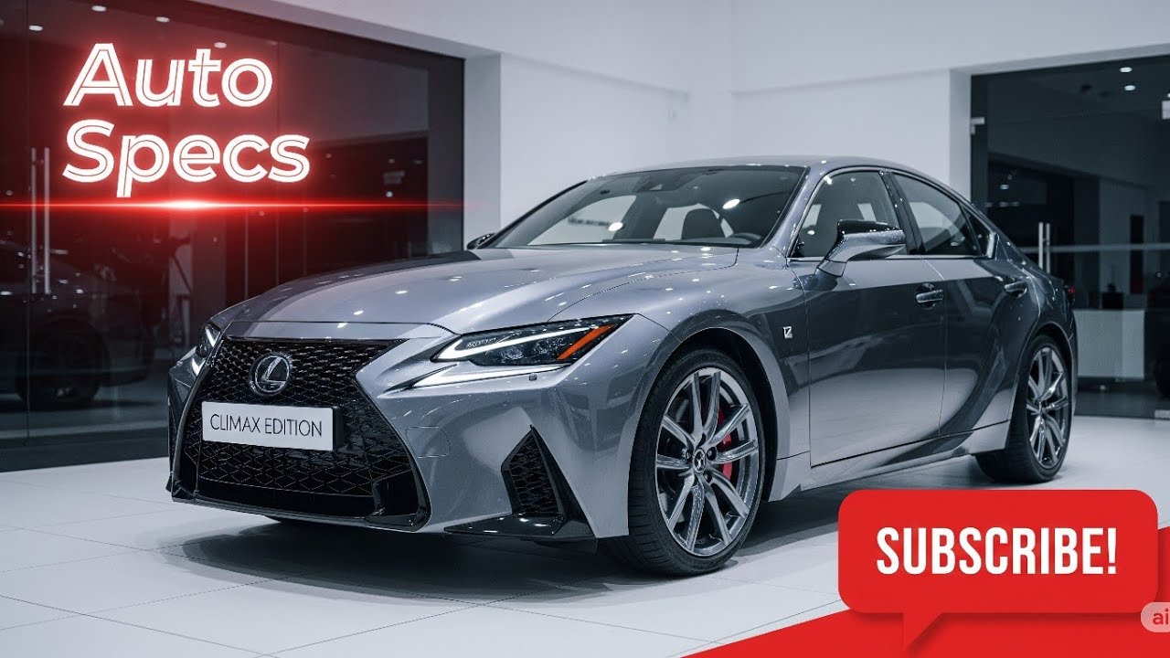 Lexus IS 500 Climax Edition: Japan's V8 Beast Unveiled! 🏁 | Auto