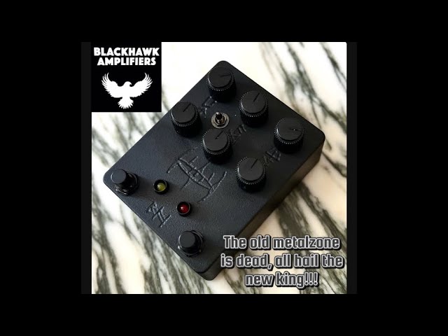 The Hel Tube Preamp pedal, by Blackhawk Amps - YouTube