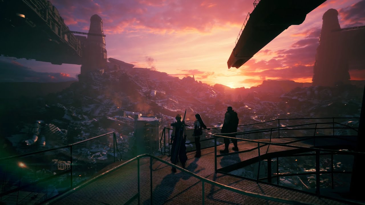 Final Fantasy VII Remake (Commentary) #037, Collapsed Sector 7