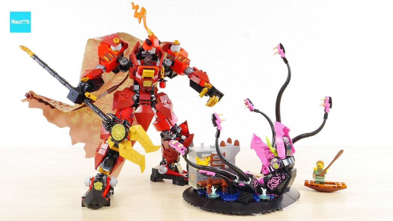 LEGO NINJAGO Lloyd's Green Jet Mech 71845 - YouTube