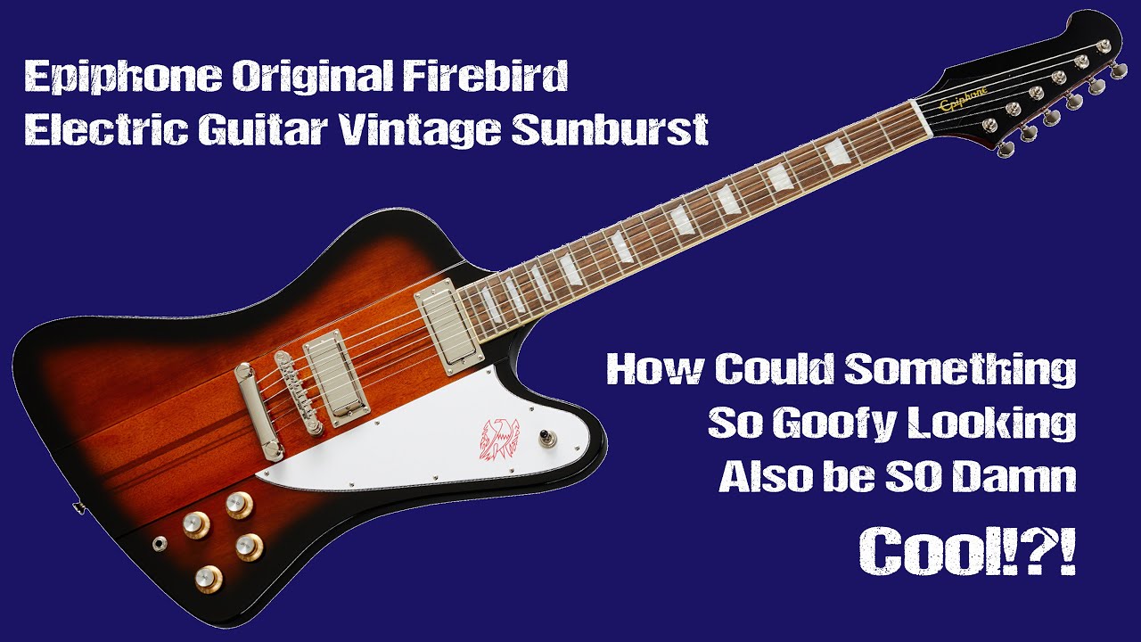 Epiphone Gibson Inspired Original Firebird Electric Guitar - On
