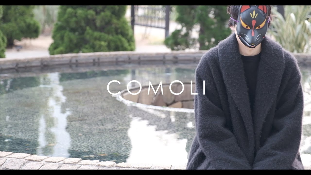 COMOLI】カシミア ショールカラーコートを一点豪華買い - YouTube