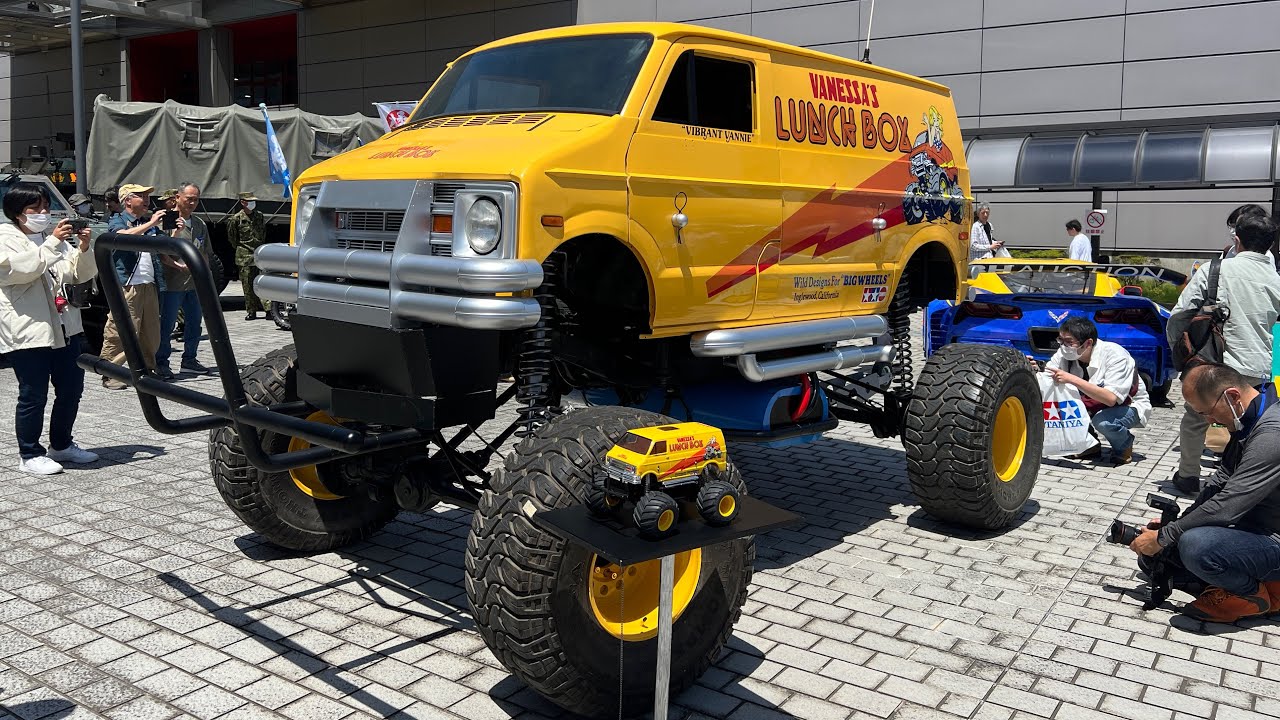 タミヤ・ランチボックス実車化！ ガレージ愛知製作車両 静岡ホビー