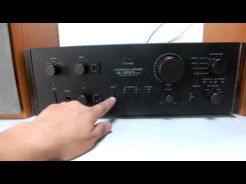サンスイ Sansui AU-D707F EXTRA プリメインアンプ - YouTube