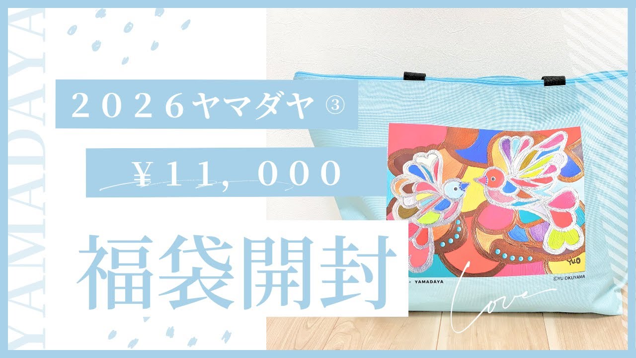 ヤマダヤ 福袋 2026③】YAMADAYA 1万円福袋 開封動画 #ヤマダヤ #福袋