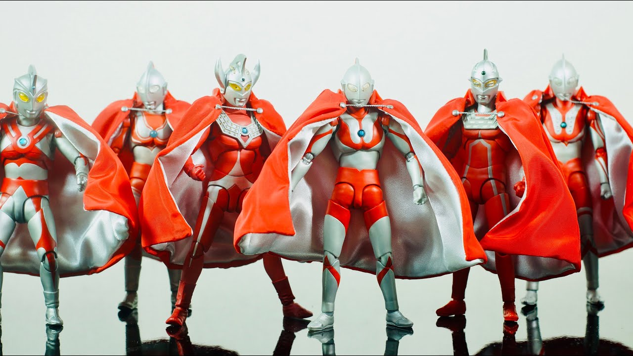 フィギュアーツ ウルトラ6兄弟 ブラザーズマントを着させてみた