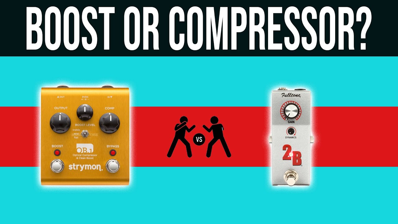 試奏動画】strymon OB.1 Optical Compressor & Clean Boost unit