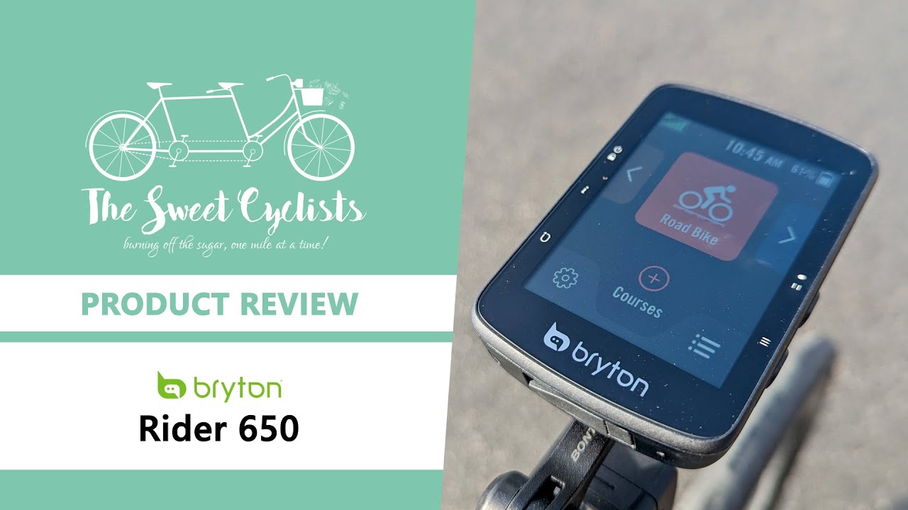 Bryton Rider 650 GPS Color Cycling Computer Review - feat. 2.8