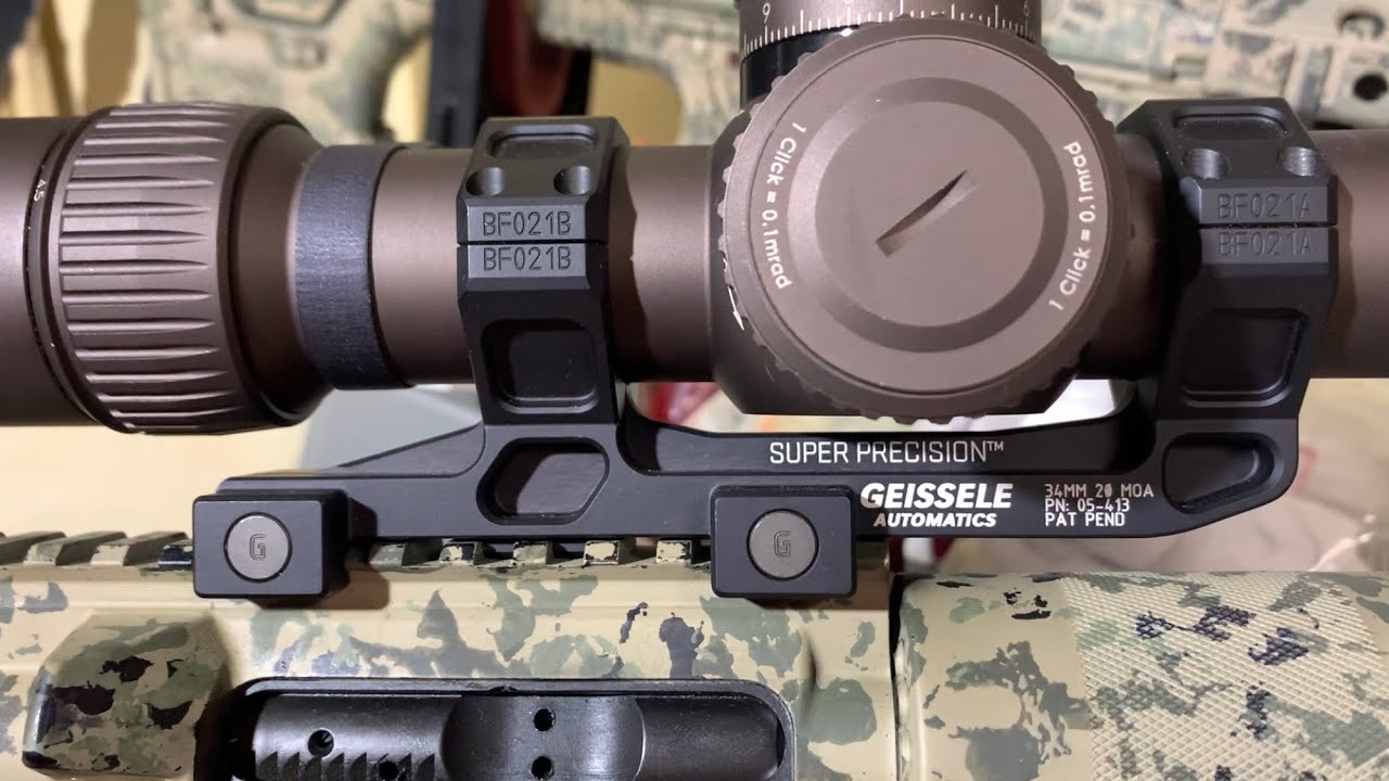 Geissele Super Precision scope mount review - YouTube