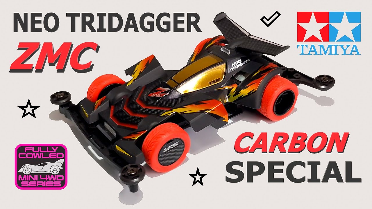 Tamiya Neo Tridagger ZMC Carbon Special 'ORIGINAL' - Unbox Build