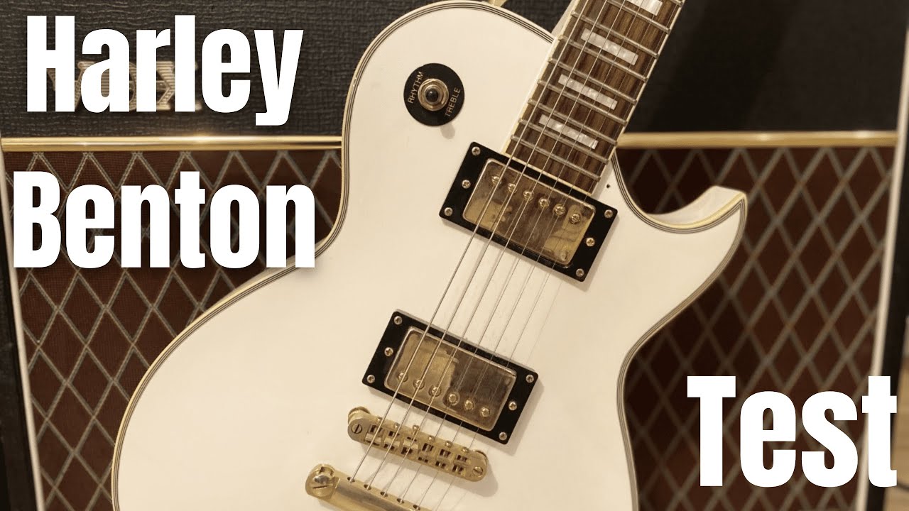 Harley Benton SC-500 Test - YouTube