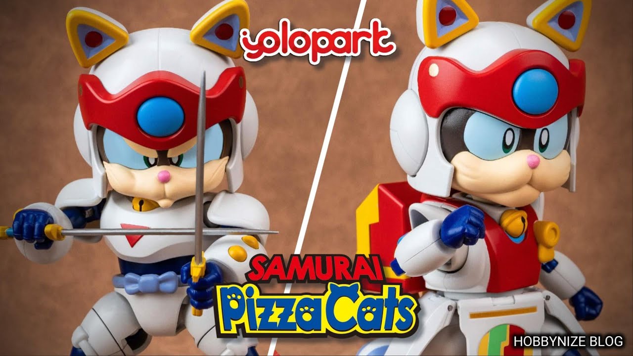Samurai Pizza Cats - 13.3 cm Speedy Model Kit - AMK PRO Series by