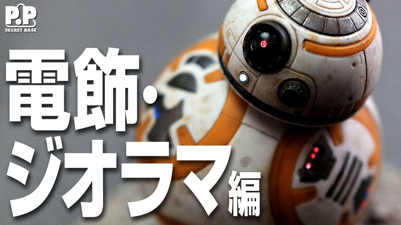 How to make a BB-8 with LED lights! Bandai 1/12 : Star Wars