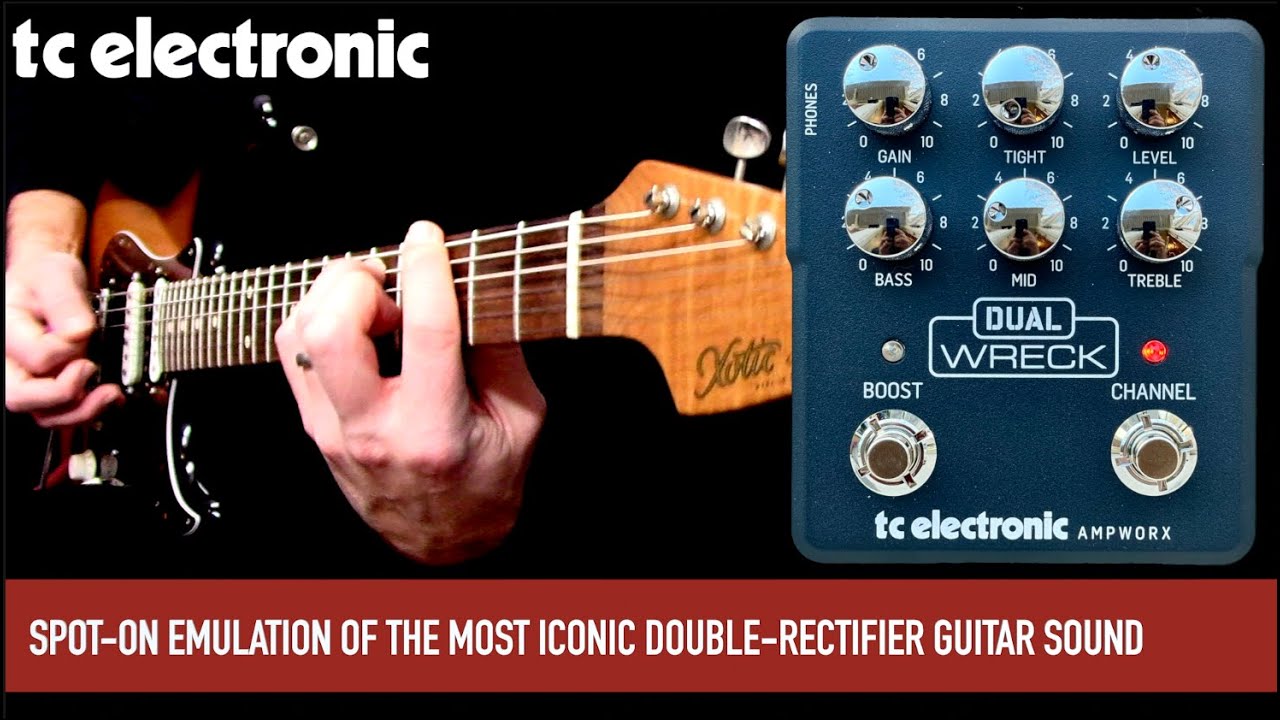 TC Electronic AMPWORX DUAL WRECK PREAMP - YouTube