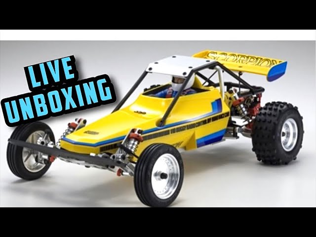 Kyosho Scorpion Live Unboxing & First Look 1/10 RC 2WD Buggy 2014