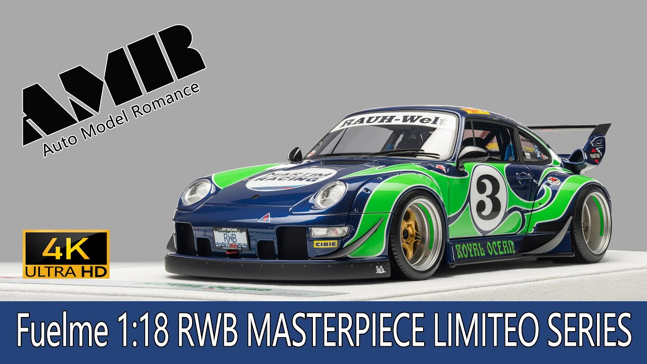 RWB MASTERPIECE LIMITEO SERIES / 1:18 resin model car by Fuelme
