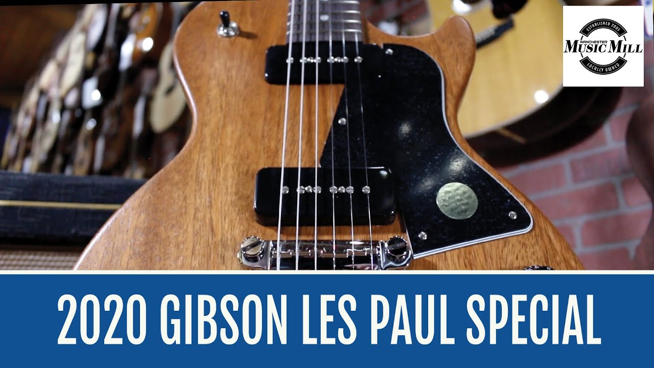 2020 Gibson Les Paul Special Tribute P-90 - Natural Walnut - DEMO