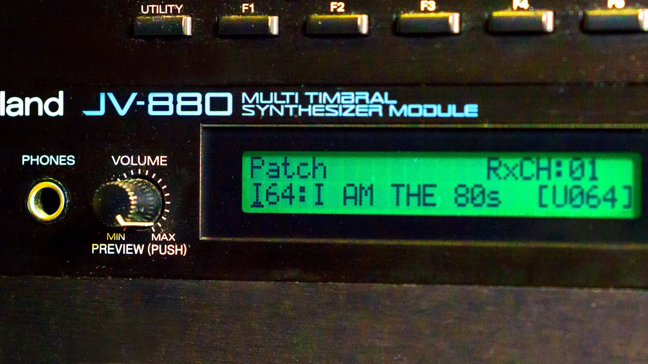 Roland JV-880 | A small monster - YouTube