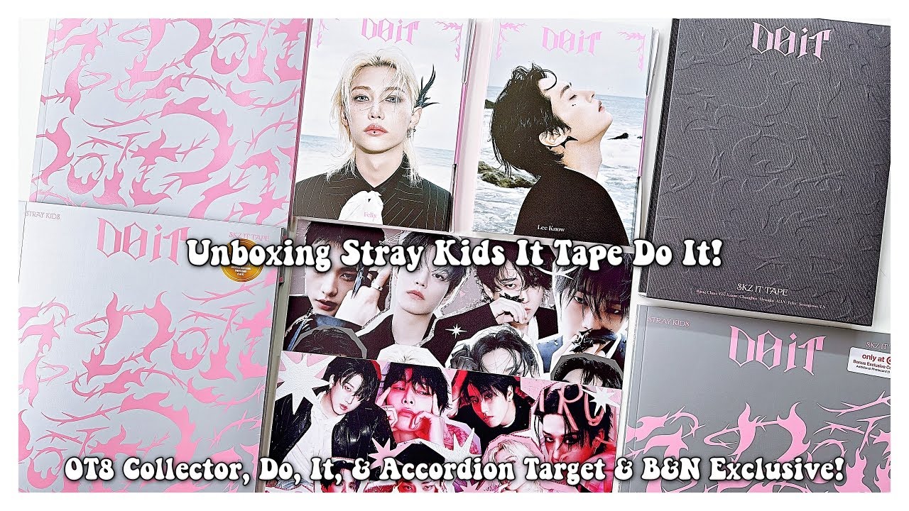 Unboxing 17 Copies of Stray Kids Do It! ✰ OT8 Collector, Do, It