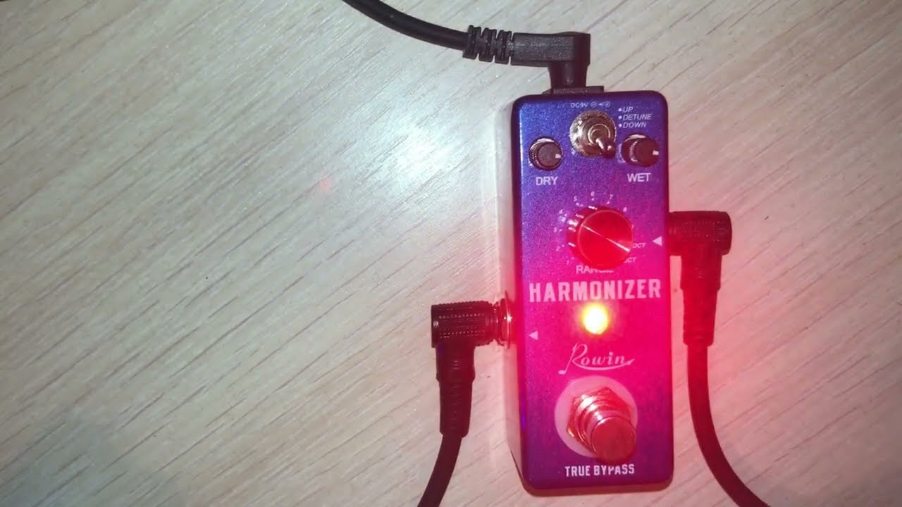 HARMONIZER Rowin LEF-3807 Demo - YouTube