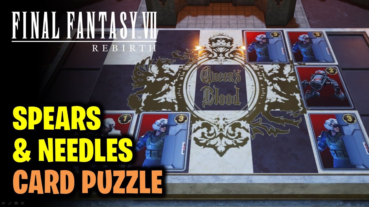 Spears and Needles Card Puzzle | Costa del Sol Card Carnival