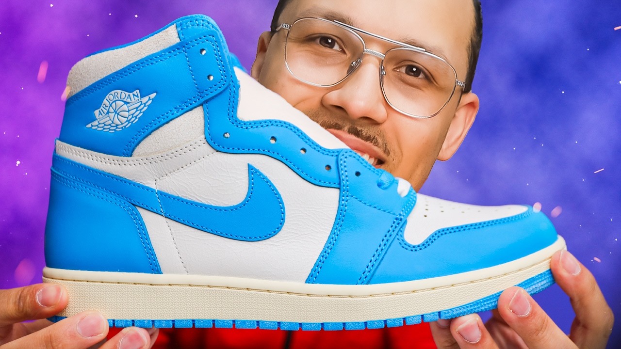 Air Jordan 1 High OG UNC Reimagined - YouTube
