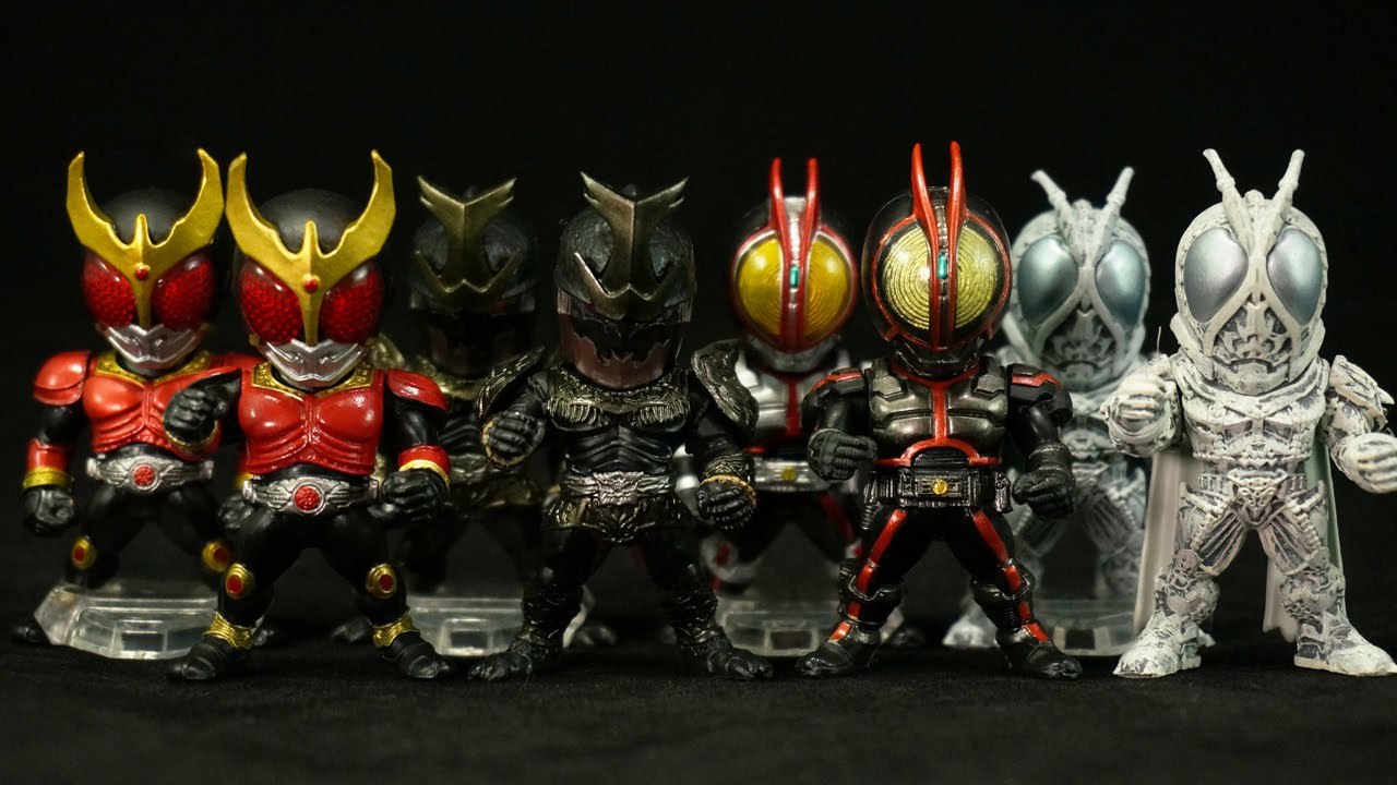 コンバージ 仮面ライダークウガ&555 限定版比較 CONVERGE KAMEN RIDER