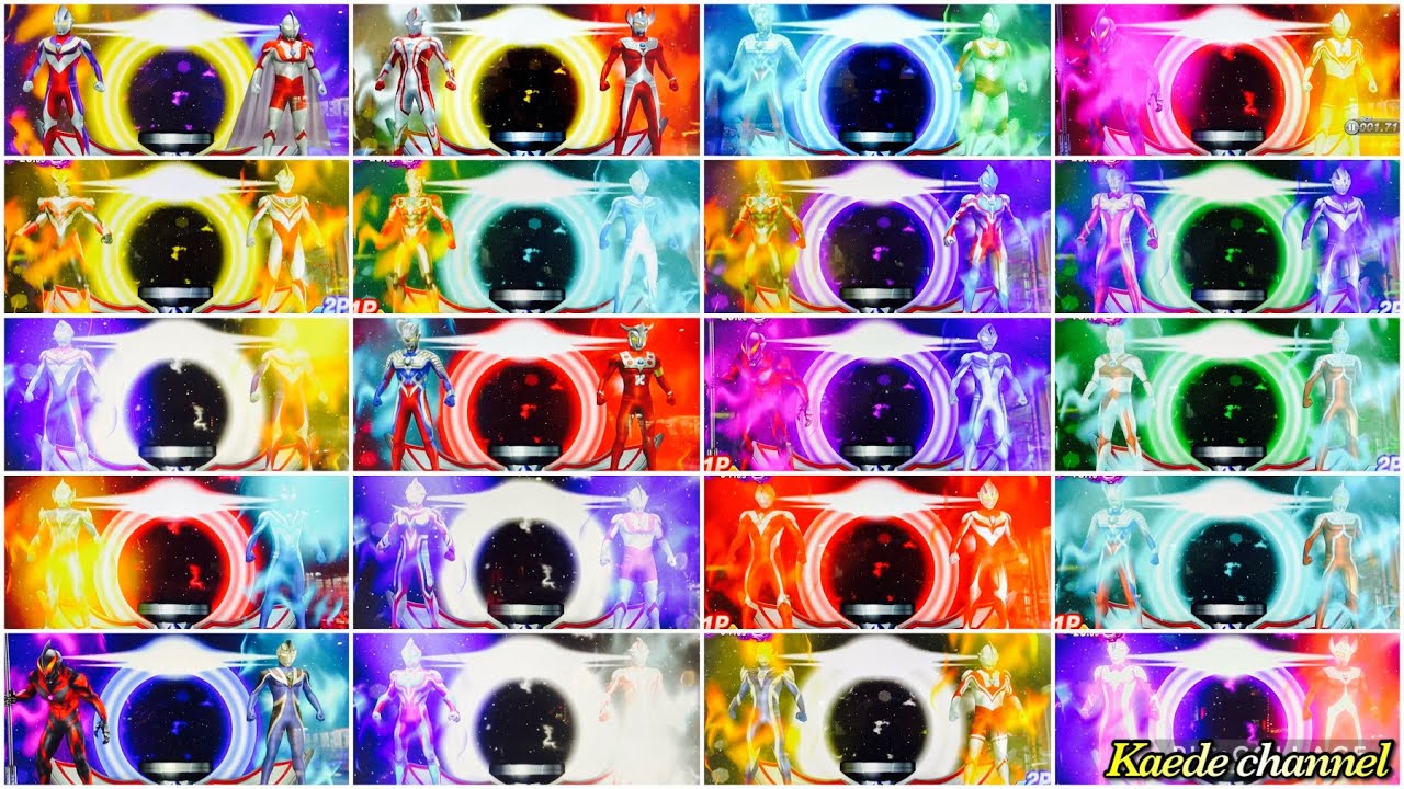 フュージョンファイト #1154】ウルトラマンオーブ 全フュージョン