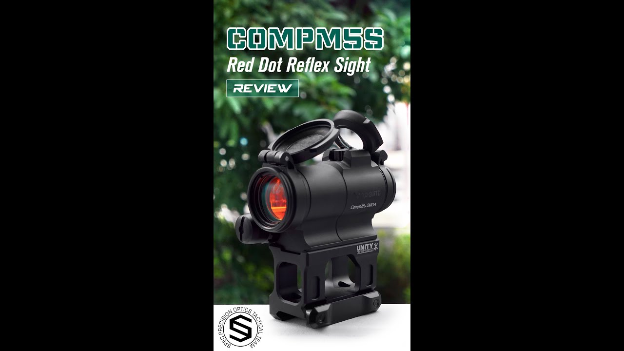 SPECPRECISION EVOLUTION GEAR COMP M5S RED DOT SIGHT #airsoft #red