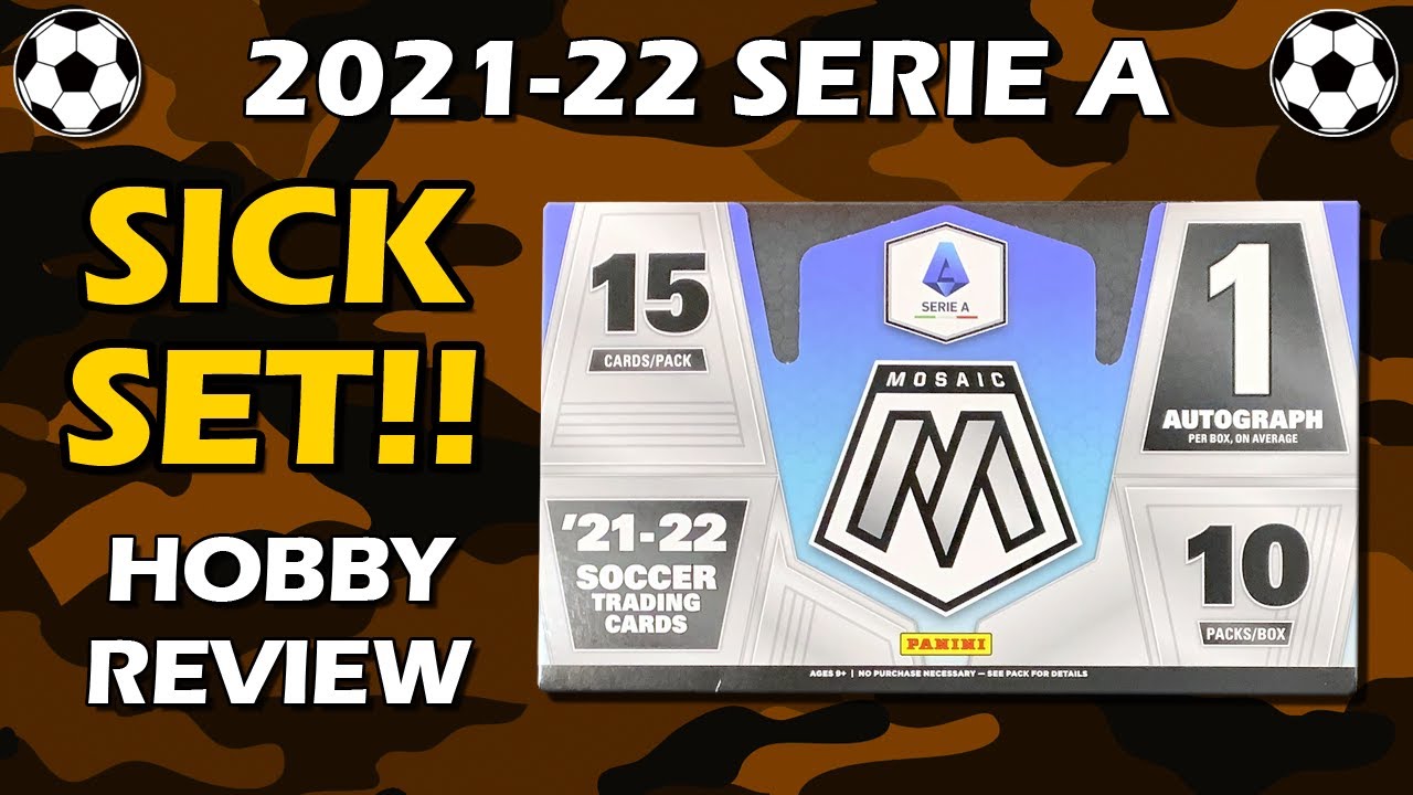 BEST MOSAIC SET OF 2022?? 2021-22 Panini Mosaic Serie A Hobby Box