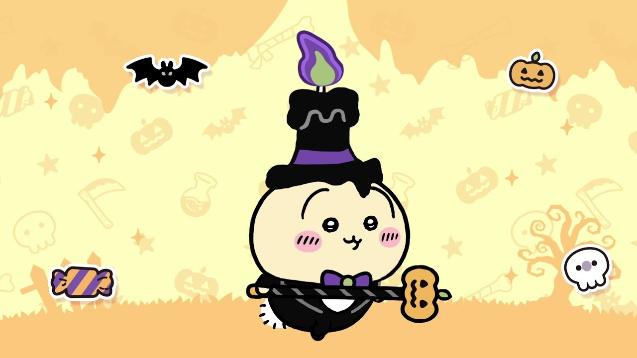 ちいかわぽけっと』ハロウィン衣装｜うさぎ - YouTube
