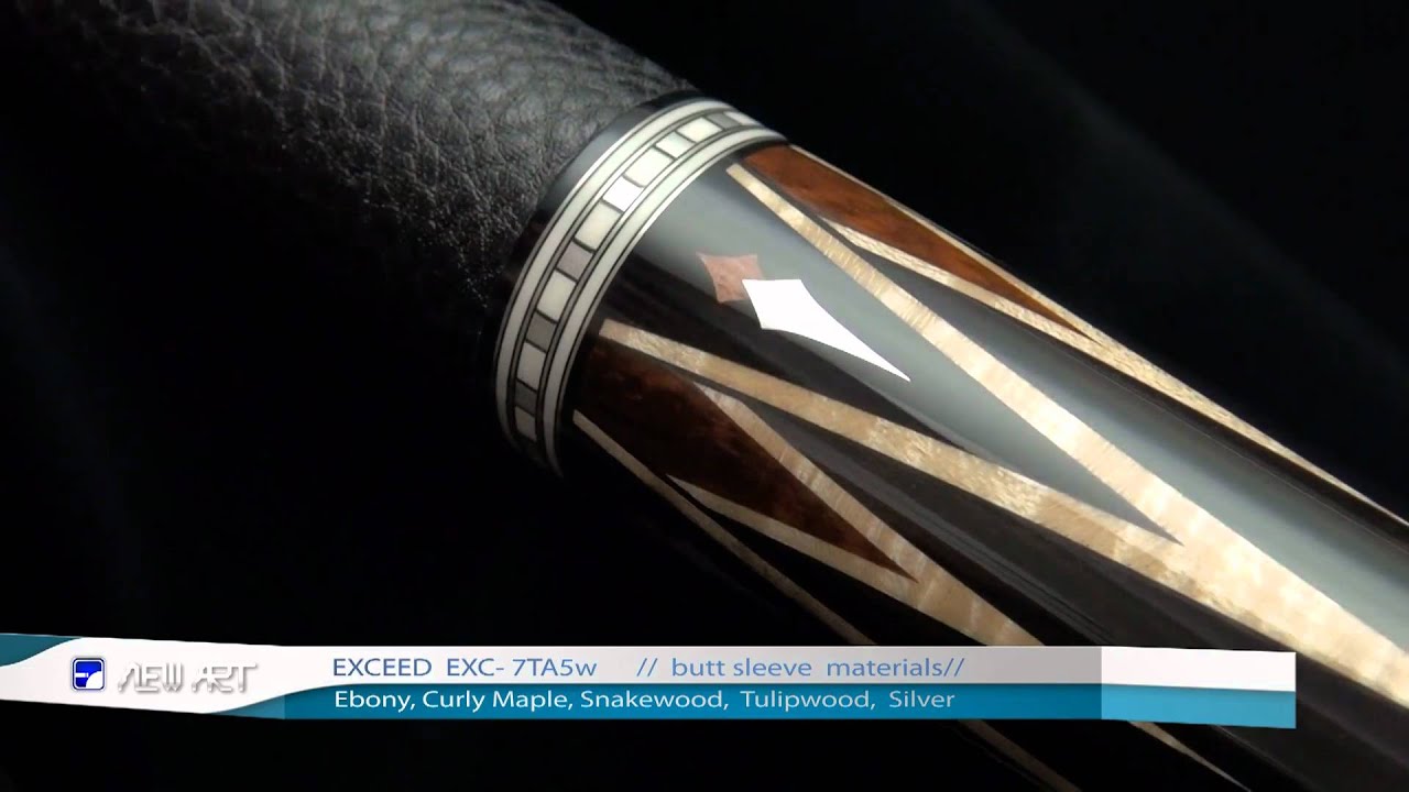 Pool Cue EXCEED EXC-7TA5w - YouTube