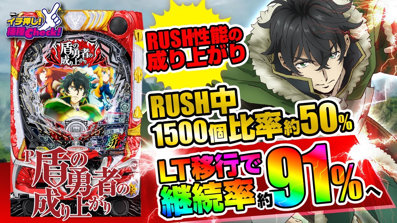 P盾の勇者の成り上がり(ラッキートリガー) パチンコ スペック 予告 初