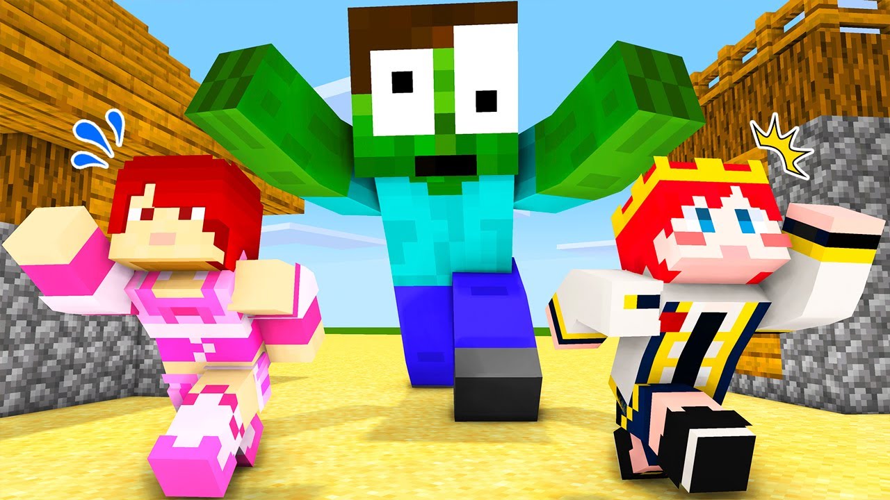 マイクラ】大量のゾンビが襲ってくる世界で生き残れ！【まいくら