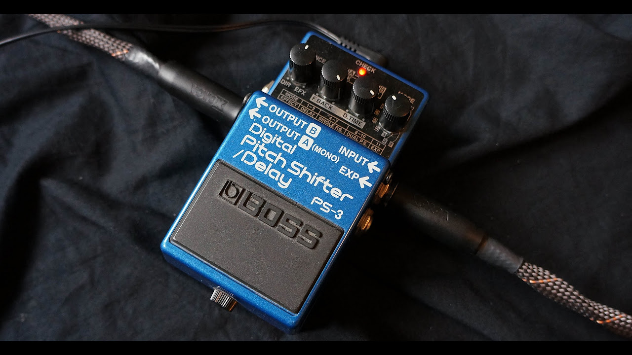 Boss PS-3 Pitch Shifter Delay PS3 - YouTube