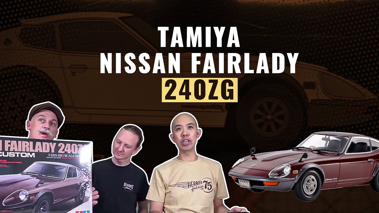 Tamiya | Nissan 240ZG 1/12 Plastic Model Kit | #askHearns - YouTube