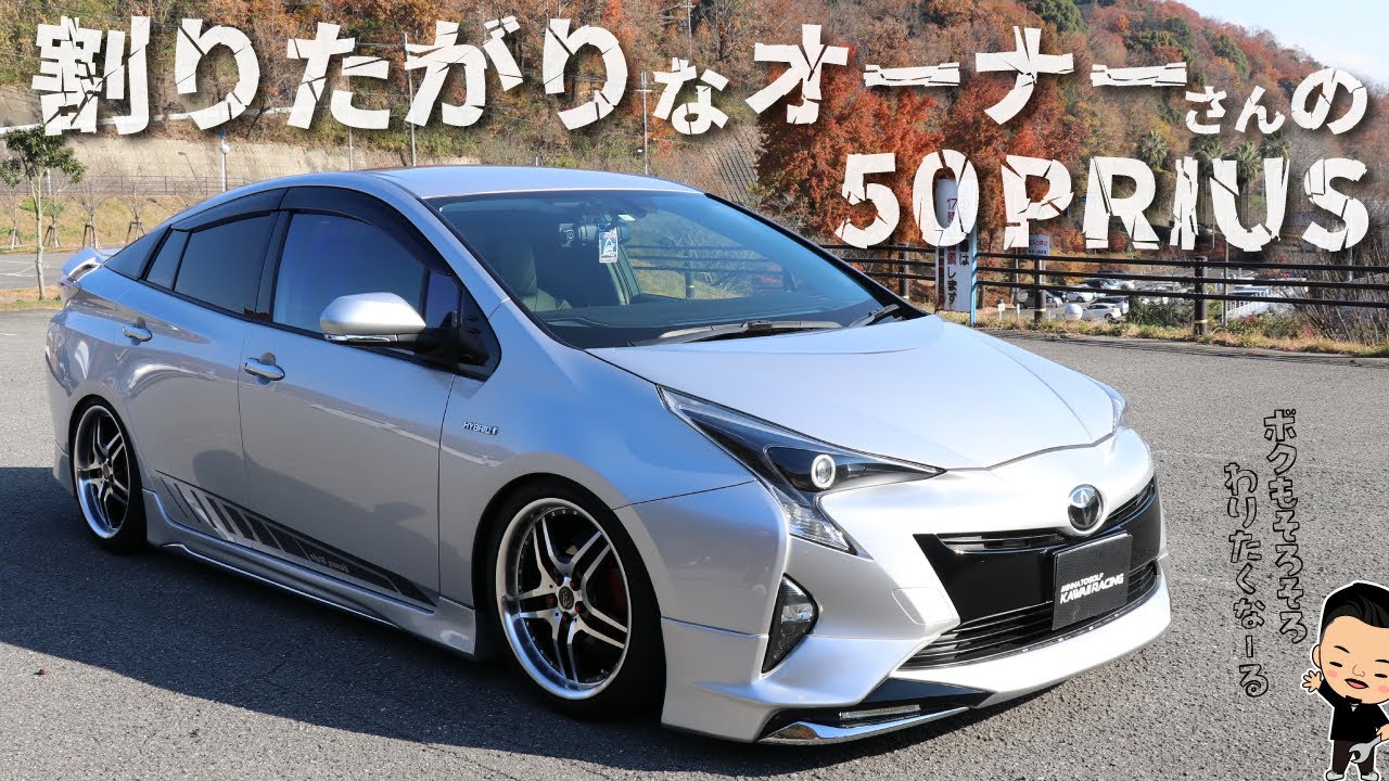 ブラックアウト&イカリングもDIY【逆にした】割りたがりな50プリウス