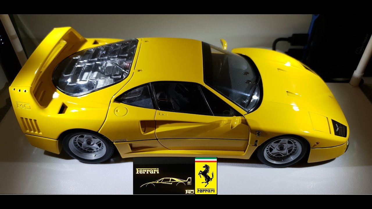 Kyosho 1:18 Ferrari F40 (Part 2) - YouTube