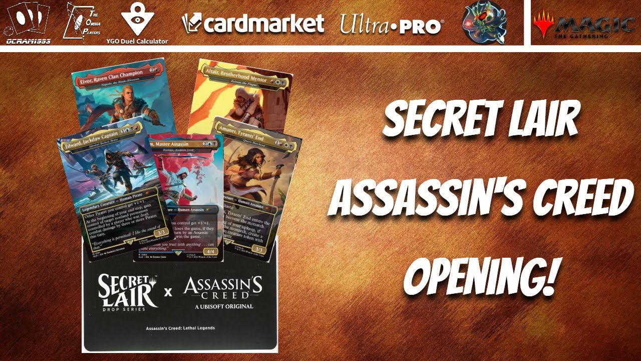 Magic: The Gathering - Secret Lair x Assassin's Creed Opening