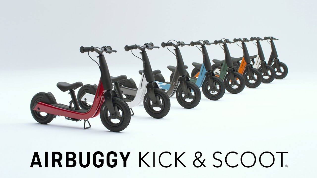 AIRBUGGY KICK&SCOOT（エアバギーキック＆スクート） - YouTube